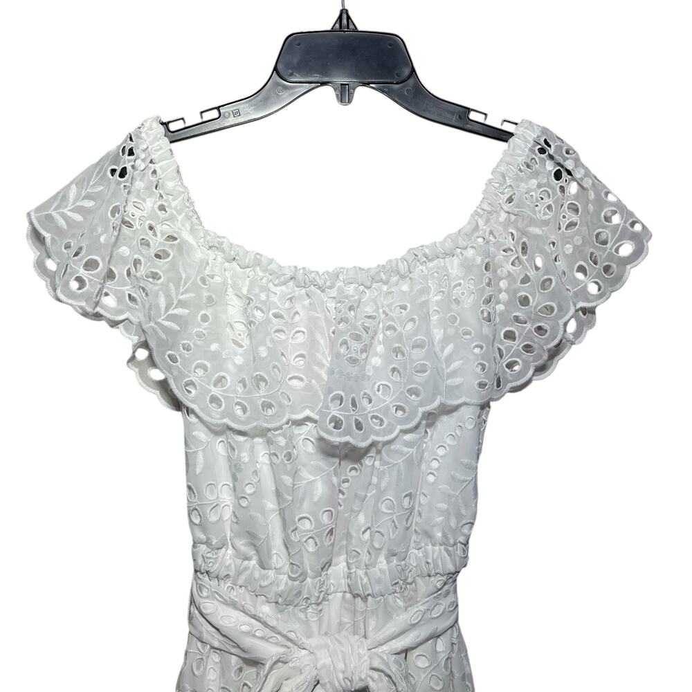 Lilly Pulitzer Geri Dress Eyelet Boho Romantic Embroidered - Picture 3 of 12